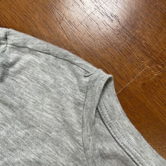 Disney Mickey Mouse Women's XL T-Shirt Gray Shadow Ghost Spooky Cotton Blend - Picture 4 of 10